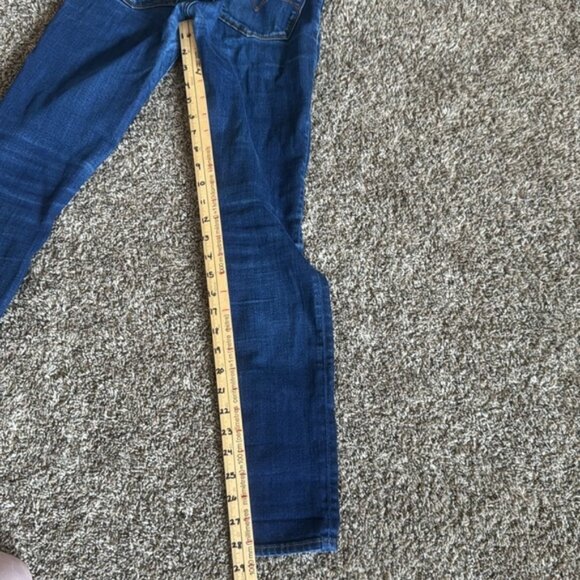 Levi's 711 Skinny Jeans 25 X 32 Dark Wash - Picture 11 of 11